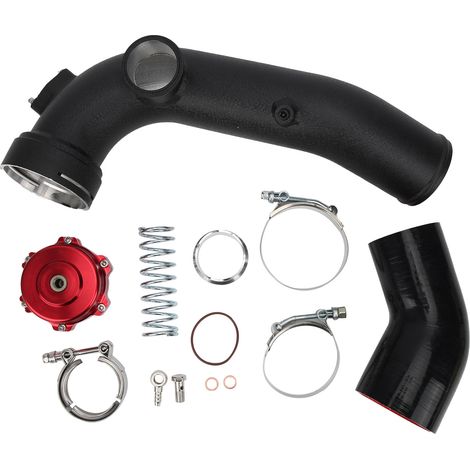 Tuyau d'admission d'air turbo pour moteur N55, kit flexible d'entrée avec soupape de décharge (1/5)