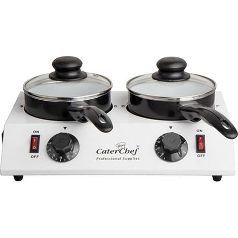 Chauffe-chocolat double- Caterchef star (1/2)