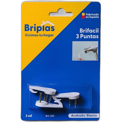 Accroche Facile pour Cadres BRIPLAS 3 Pointe 3 U