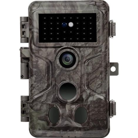 Caméra de surveillance extérieure pour animaux – Vision nocturne 30m – Détection mouvement 0,1s – Capteur Sony 64MP étanche IP66