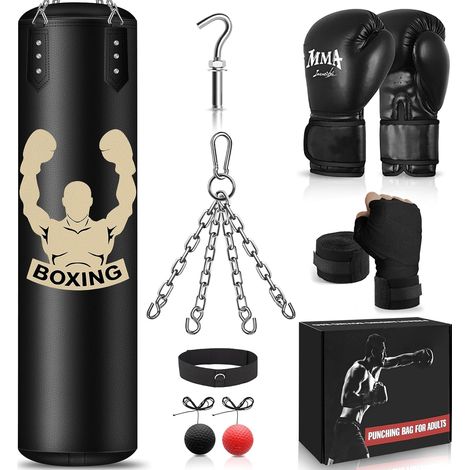 Sac de Frappe, Sac de Boxe Suspendu de 120cm (1/5)