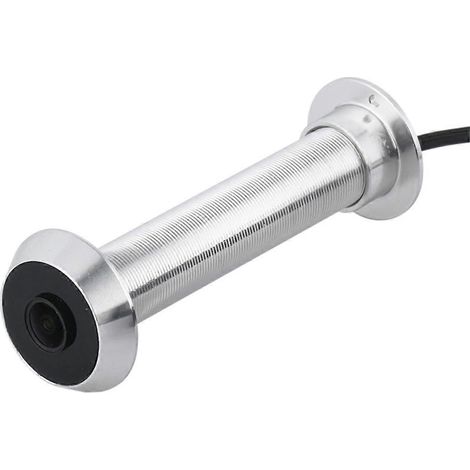 Caméra de porte numérique Tuya Smart Life 1080p avec vision nocturne infrarouge, Wi-Fi et réglage de la luminosité. (1/5)