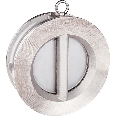 Clapet de non retour double battant inox-FKM entre brides PN10/16 - Série 372 Ø125