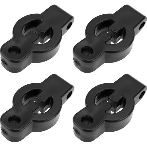 4Pcs Fixations Échappement Caoutchouc 91x50 Mm Compatible avec H100 Bus Compatible avec 28599M2000 (1/5)