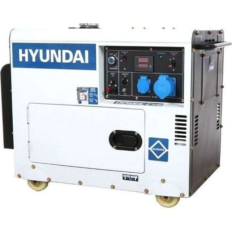 Hyundai Generatore 6KW 456cc Diesel con AVR silenziato 65247