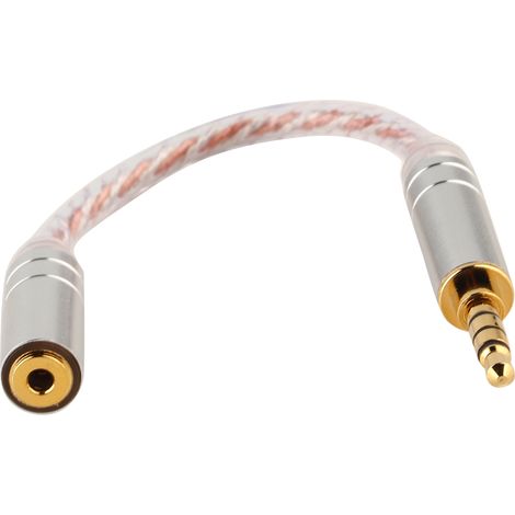 Câble adaptateur audio mâle vers femelle pour casque HiFiman ZX300A et autres appareils (1/5)
