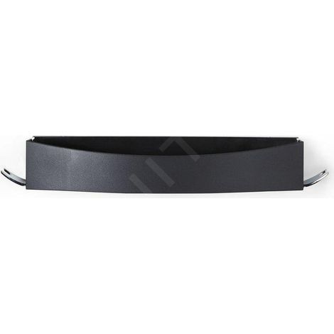 Etagère de douche sans perçage Clever noire - COMPACTOR - 44 x 10.6 x H.7 CM - Noir (1/5)