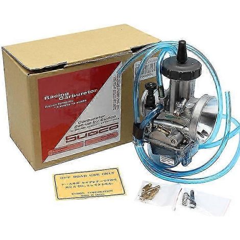 Motorcycle Flat Curtain Carburetor Enduro For Keihin Pwk 38 36 40 42 33 34 35mm Moped Tuning Dirt Pit Bike Motocross Accessories( Blue 36mm) (1/5)