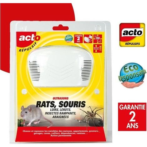 Dispositivo a ultrasuoni per topi/ratti (1/4)