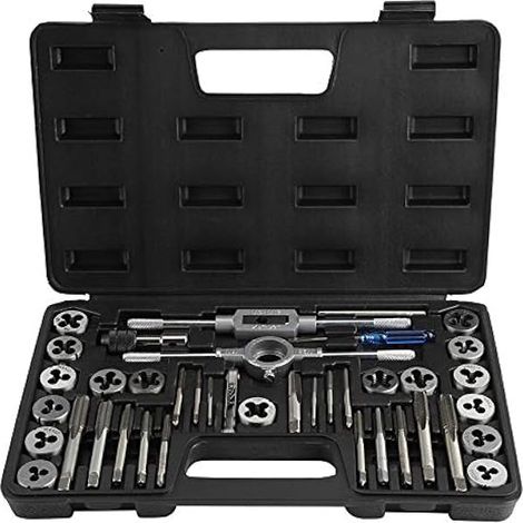 Coffret Tarauds Et Filières Assortiment Jeu De Tarauds Et Filières Filières De Filetage Filieres Et Tarauds M3, Tap and Die Set, Tap Die Set (1/5)