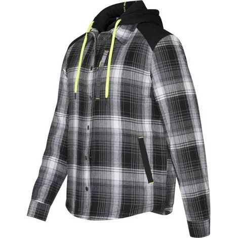 Surchemise de Travail Graf - Taille M - Noir - Résistant et Confortable - D-Work