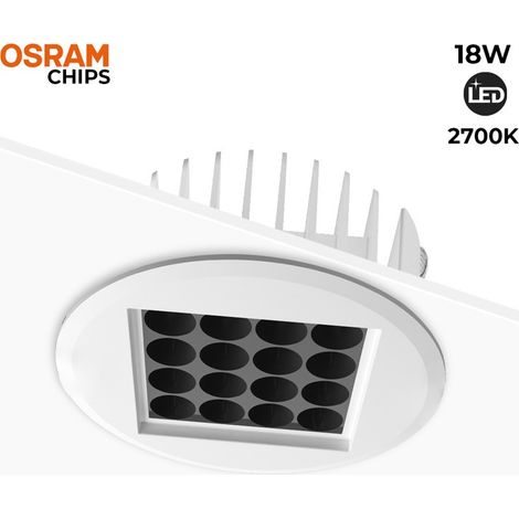 Downlight Led 18W 24º UGR18 Chip Osram (1/5)