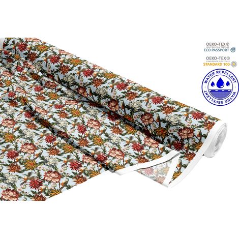 Outdoor dekostoffe oxford - Motiv Herbst Astern I DR071 (1/5)