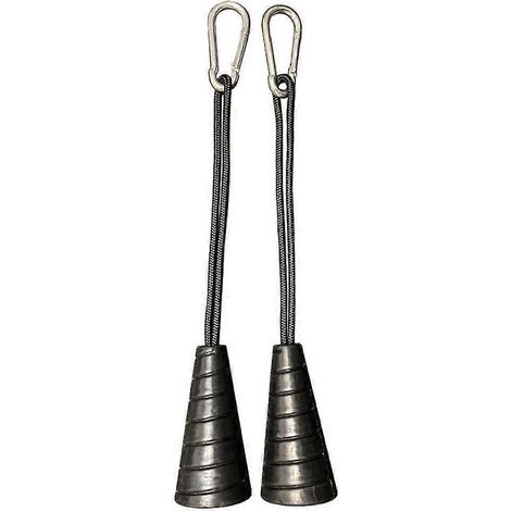 1 Pair Biceps Triceps Drawstring Single Grip Rope Pull Down Cable Gym Attachment (1/5)