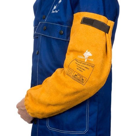 Schweißerschutz Ärmel Golden Brown WELDAS 44-2321 XL (1/5)
