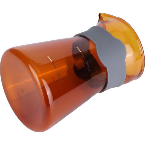 Robuste Kaffeemaschine aus Borosilikatglas mit Waage (Braun) (1/5)