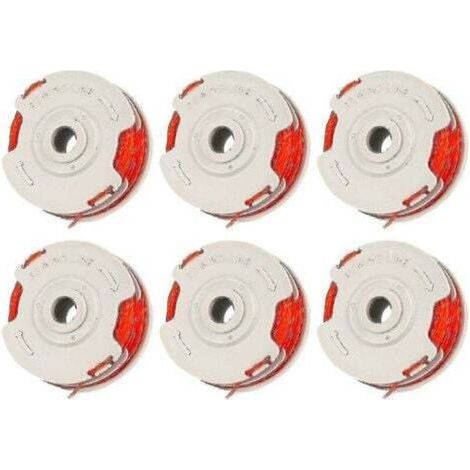 Ersatzspule und -schnur für den kabelgebundenen Rasentrimmer Fly021, 6er-Pack, für Flymo (1/5)