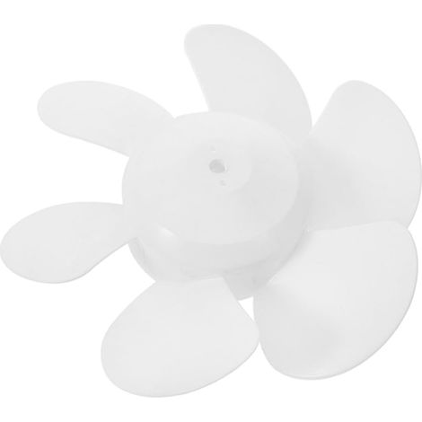 Pales de Ventilateur en Plastique Blanc de 20 Cm pour Remplacement Compatibles Ventilateur Pied pour Ventilation de Salle de Bain (1/5)