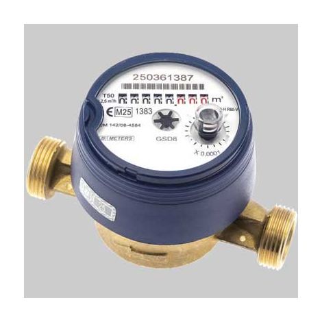 Contatore a Secco 8 Rulli Gsd i Predisposto per Moduli 3/4 Idroweb