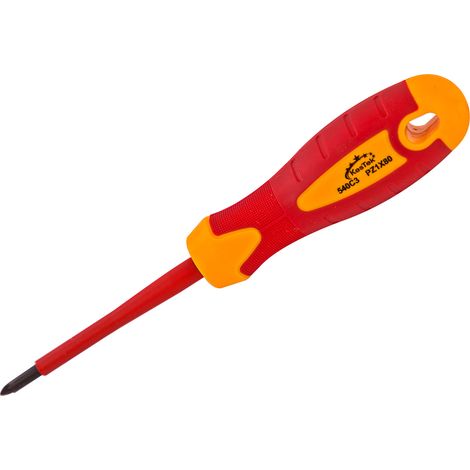 KesTek Elektriker Schraubendreher Schraubenzieher Kreuzschlitz PZ1x80mm 1000V (1/3)