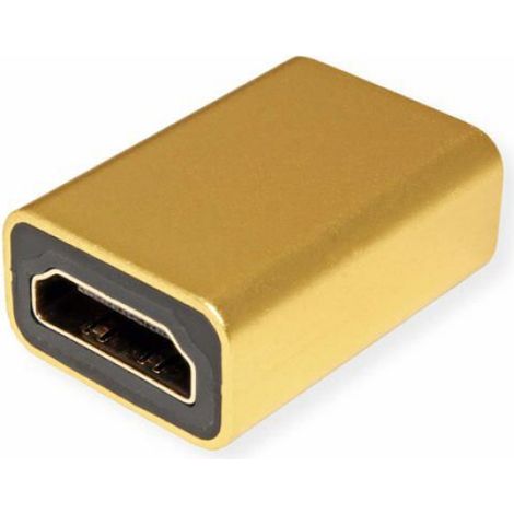 Cable - connectique tv - video - son Roline Gold Prise HDMI Femelle - Femelle (1/4)