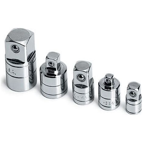 5 Adaptateurs Réducteurs De Douilles Pour Outils Pneumatiques En Chrome Vanadium