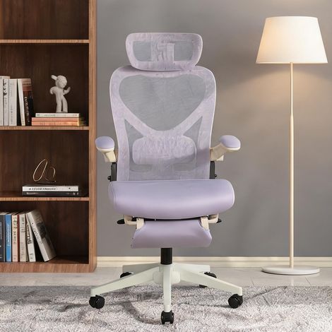Chaise de bureau purple en foam 62 x 48,5 x 129 cm (1/5)