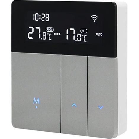 Thermostat intelligent de chauffage de l'eau WIFI-3A Ajuste automatiquement la luminosité du rétroéclairage du thermostat (1/4)