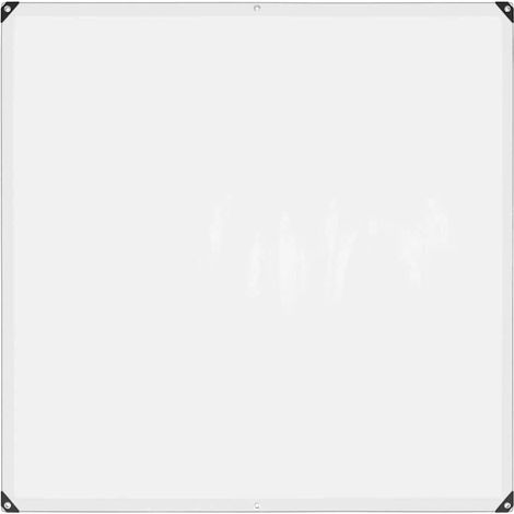 Bâche transparente avec œillets 2 x 2 m en polyéthylène (1/5)