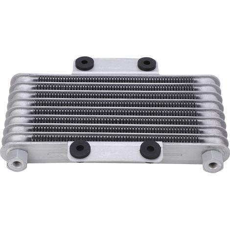 Hochleistungs-Motorradölkühler (8-reihig, silber, 125 ml) für GY6 125-250 cm³