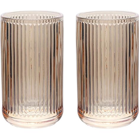 Lot de 2 gobelets en verre, porte-brosse à dents, 388,5 g. (1/5)