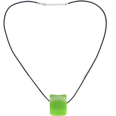 Entraîneur de mâchoire en silicone avec cordon vert, exerceur facial pour affiner le visage et muscler la mâchoire (1/5)