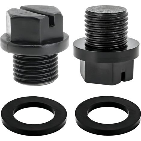 Hayward SPX1700FG pool pump hose cap with replacement washer (1/4)