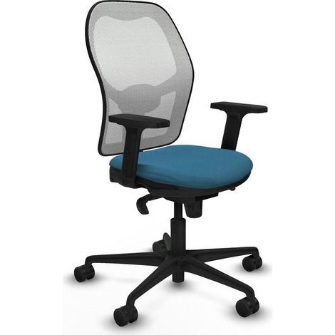 piqueras-y-crespo Moderne Weißer Bürostuhl mit Verstellbaren Armlehnen