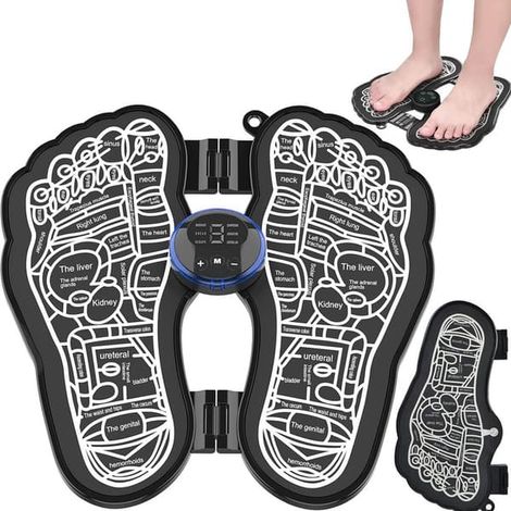 Tapis de massage des pieds EMS - Stimulateur de circulation électrique (1/5)
