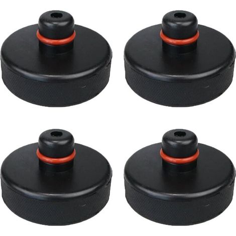 Almohadilla para Tesla, piezas de almohadilla compatibles con Tesla Model 3/S/X/Y, almohadilla de elevación de gato compatible con caja (4 piezas), cuña de elevación, accesorios para vehículos, almoha (1/4)