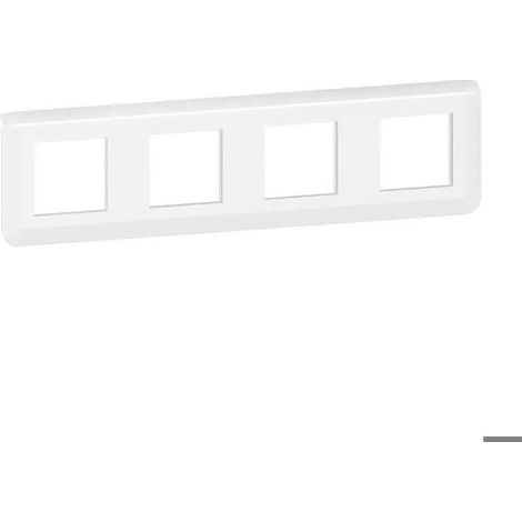 Legrand Mosaic 4x2 Module Platte, Weiß