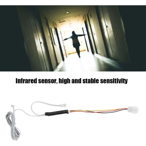 DC5-24V 1,5A Mini-Einstellbarer Infrarotsensor-Schalter mit Bewegungserkennung für Licht (1/5)