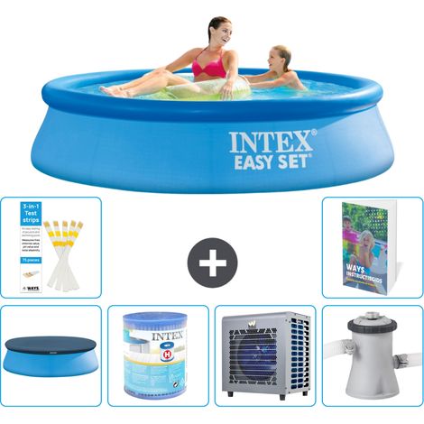 Intex Piscine Easy Set Ronde - 244x61 cm - 7-pièces S29 (1/5)