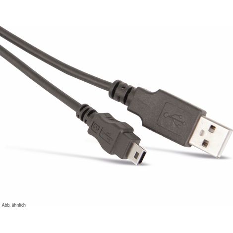 S-IMPULS Câble de connexion USB A vers Mini-B (B5), 2 m