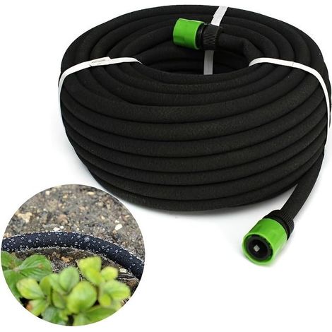 15-meter multi-hole garden hose - automatic drip irrigation system, Pearl brand lawn watering hose (1/5)