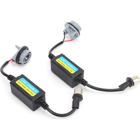 Decoder LED senza errori Acouto, cancellatore di avviso Canbus per lampadine auto 1156, 2 pezzi con ampia applicazione per modelli di auto