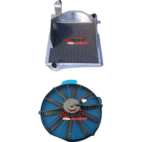 Radiateur en aluminium Austin Healey Sprite, capacité de refroidissement accrue, durabilité soudée TIG, comprend un bouchon de radiateur (1/5)
