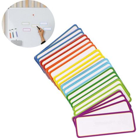 54 Stück Magnetische Namensschilder Namensabzeichen Namensschild Strapazierfähige Namensschilder mit Magnet Selbstklebendes Namensschild aus Meta (1/5)