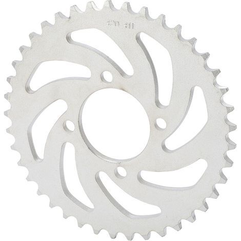 Convient aux pignons arrière en acier 420 et 41T, applicable aux karts, VTT et motos résistant à la corrosion. (1/2)