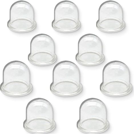 10 Pièces - Pompe D'amorce - Ampoule De Carburateur - En Silicone Transparent - Pour Tondeuse Et Taille-haie - 22mm Et 19mm (1/5)