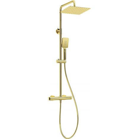 Deante Doccia Pioggia Termostatica Oro Elegante
