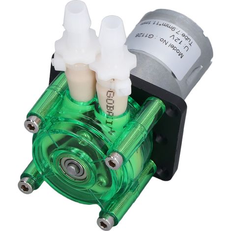 Pompe péristaltique auto-amorçante à vide, débit élevé 700mL/min, résistante à la corrosion, tube BPT, DC12V 600mA, dosage précis (1/5)