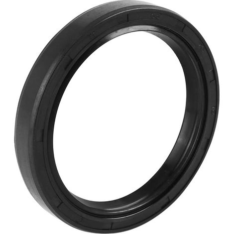 55mm x 70mm x 10mm Black Shaft Oil Seal TC Double Lip Rubber Shaft Oil Seal for Car (1/5)