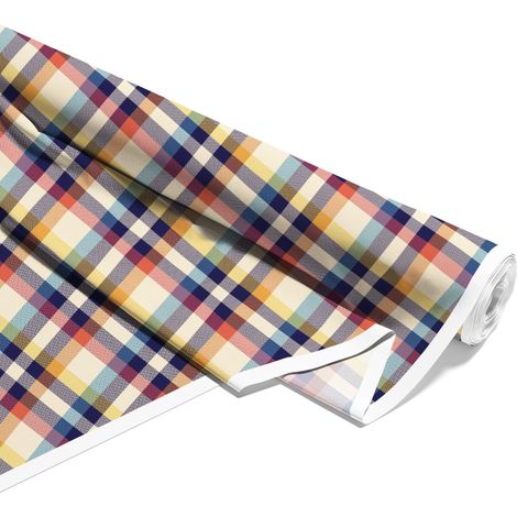 TESSUTI DECORATIVI PER ESTERNI OXFORD - Motivo a quadri colorati I DX050 (1/5)